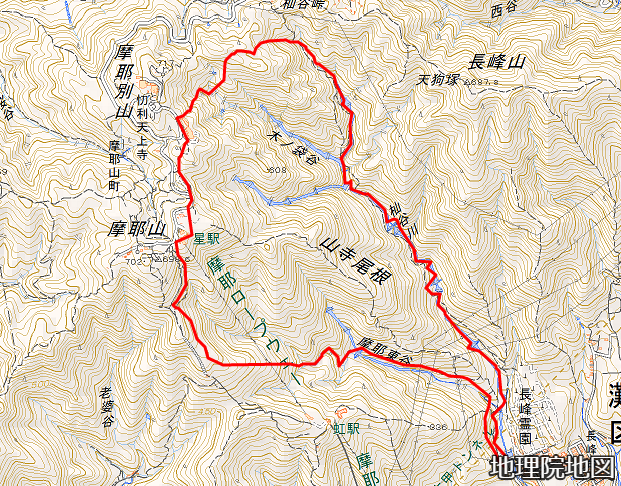 杣谷遡行
